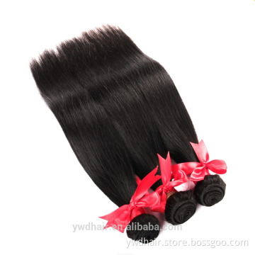 7A Grade Brazilian Virgin Hair Straight 3 Bundle Deals Human Hair Bundles Brazilian Hair Weave Bundles
